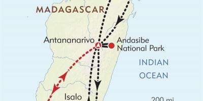 Antananarivo (Madagaskar kaart